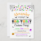 Spooktacular Halloween Einladung (Vorderseite)