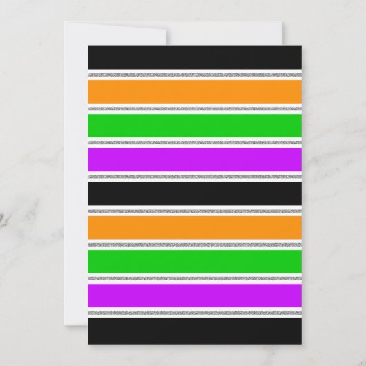 Spooktacular Halloween Einladung (Rückseite)