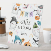 Spooktacular Halloween Geburtstag Niedlich Ghost B Sockelschild (In Situ)