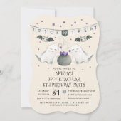 Spooktacular Halloween Ghost Geburtstagsparty Invi Einladung (Vorderseite)