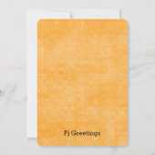 Spooktacular Halloween Gruß Foto Karte (Rückseite)