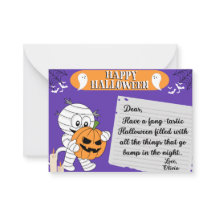 Spooktacular Halloween-Grußkarte
