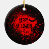 Spooktacular Halloween-Horror | Keramik-Ornament Keramik Ornament (Hinten)