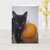 Spooktacular Halloween Karte (Gelbe Blume)