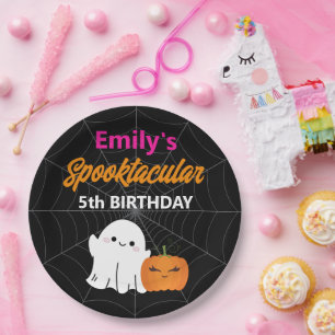 Spooktacular Halloween Kindergeburtstag Party Pappteller