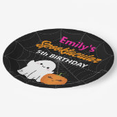 Spooktacular Halloween Kindergeburtstag Party Pappteller (Schrägansicht)