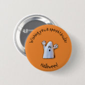 Spooktacular Halloween Knopf Button (Vorne & Hinten)