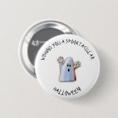 Spooktacular Halloween Knopf Button (Vorne & Hinten)