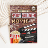 Spooktacular Halloween Movie Night Party Einladung
