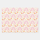 Spooktacular Halloween-Muster Geschenkpapier Set (Vorderseite 2)