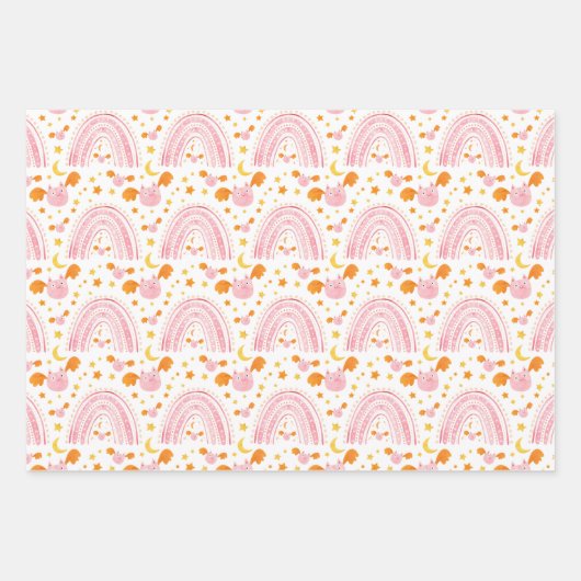 Spooktacular Halloween-Muster Geschenkpapier Set (Vorderseite 2)