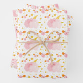 Spooktacular Halloween-Muster Geschenkpapier Set (Beispiel)