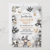 Spooktacular Halloween Niedlich Ghost-Party Einladung (Vorderseite)
