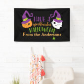 Spooktacular Halloween-Party-Dekoration Personalis Banner (Insitu)