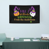 Spooktacular Halloween-Party-Dekoration Personalis Banner (Messeveranstaltung)