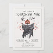Spooktacular Halloween-Party Einladung (Vorderseite)