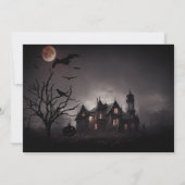 Spooktacular Halloween-Party Einladung (Rückseite)