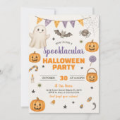 Spooktacular Halloween-Party Einladung (Vorderseite)