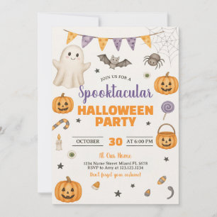 Spooktacular Halloween-Party Einladung