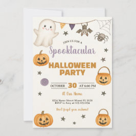 Spooktacular Halloween-Party Einladung