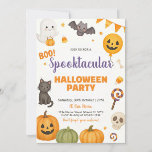 Spooktacular Halloween-Party Einladung