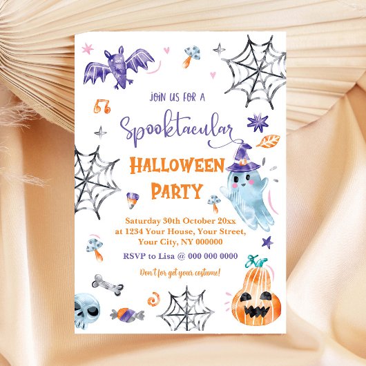 Spooktacular Halloween-Party Einladung
