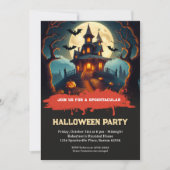 Spooktacular Halloween-Party Einladung (Vorderseite)