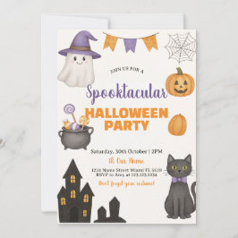 Spooktacular Halloween-Party Einladung