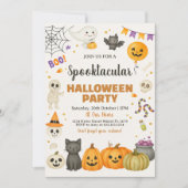 Spooktacular Halloween-Party Einladung (Vorderseite)
