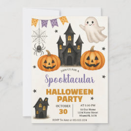 Spooktacular Halloween-Party Einladung