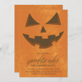 Spooktacular Halloween-Party-Einladungs-Karte Einladung (Vorne/Hinten)