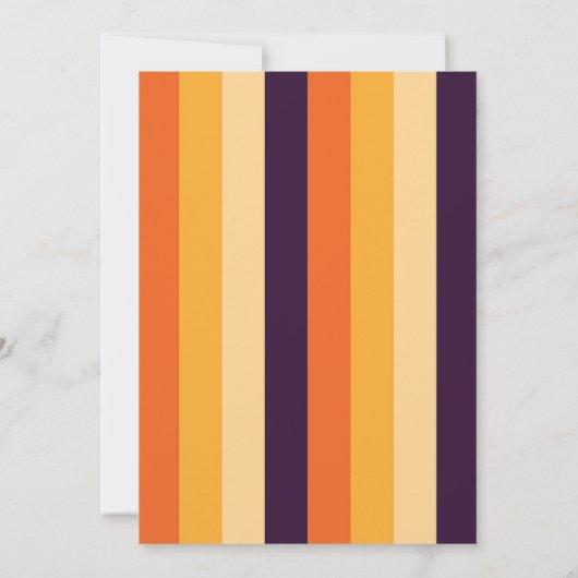 Spooktacular Halloween-Party laden Einladung (Rückseite)