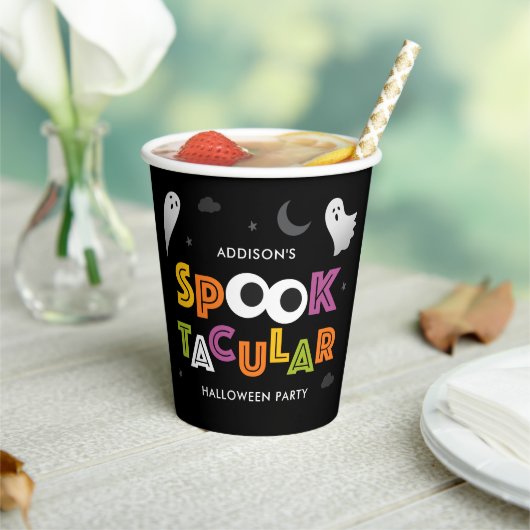 Spooktacular Halloween-Party Paper Cup Pappbecher (In Situ)