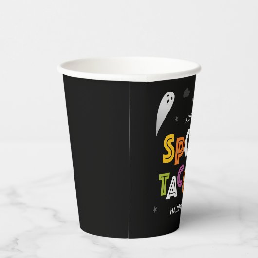 Spooktacular Halloween-Party Paper Cup Pappbecher (Rechts)
