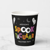 Spooktacular Halloween-Party Paper Cup Pappbecher (Vorderseite)