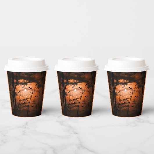 Spooktacular Halloween-Party Paper Cups Pappbecher (Multi)