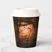Spooktacular Halloween-Party Paper Cups Pappbecher (Rückseite)