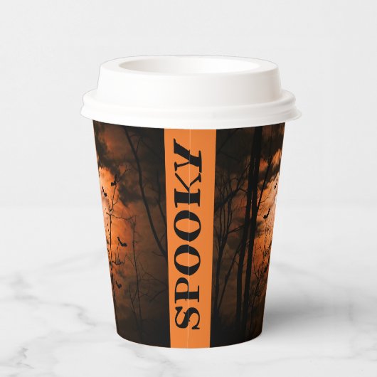 Spooktacular Halloween-Party Paper Cups Pappbecher (Rechts)