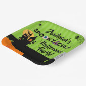 Spooktacular Halloween-Party Paper Plate 9" Pappteller (Gewinkelt)