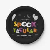 Spooktacular-Halloween-Party-Teller Pappteller (Vorderseite)