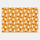 Spooktacular Halloween Patterns Geschenkpapier Set (Vorderseite 3)