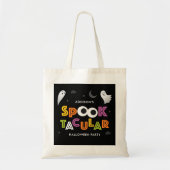 Spooktacular Halloween Personalisierte Leckerei Be Tragetasche (Vorne)