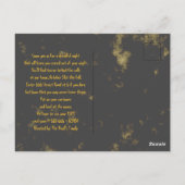 Spooktacular Halloween Spuk-House-Party Postkarte (Rückseite)