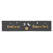Spooktacular Halloween Table Runner von RoseWrits Kurzer Tischläufer (Horizontal)