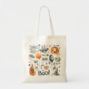Spooktacular Halloween Trick or Treat Tote Bag Tragetasche