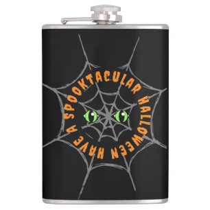 Spooktacular Halloween Vinyl Wrapped Flask Flachmann