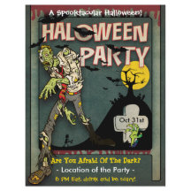Spooktacular Halloween Zombie-Party