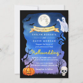 Spooktacular Hallowing Halloween-Party Einladung