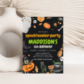 Spooktacular Kids Costume Halloween Party Einladung