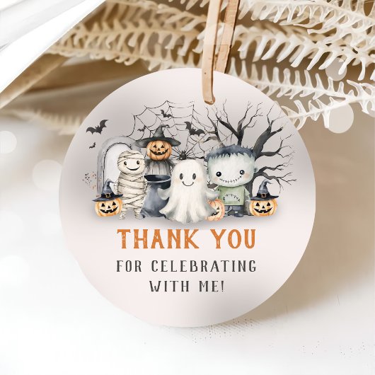 Spooktacular Kids Halloween Geschenkanhänger